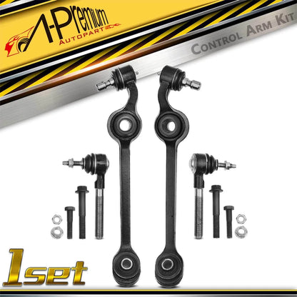 Set of 4 Front Control Arm Tie Rod Ends for Chrysler Concorde Dodge Intrepid (1993–2004)