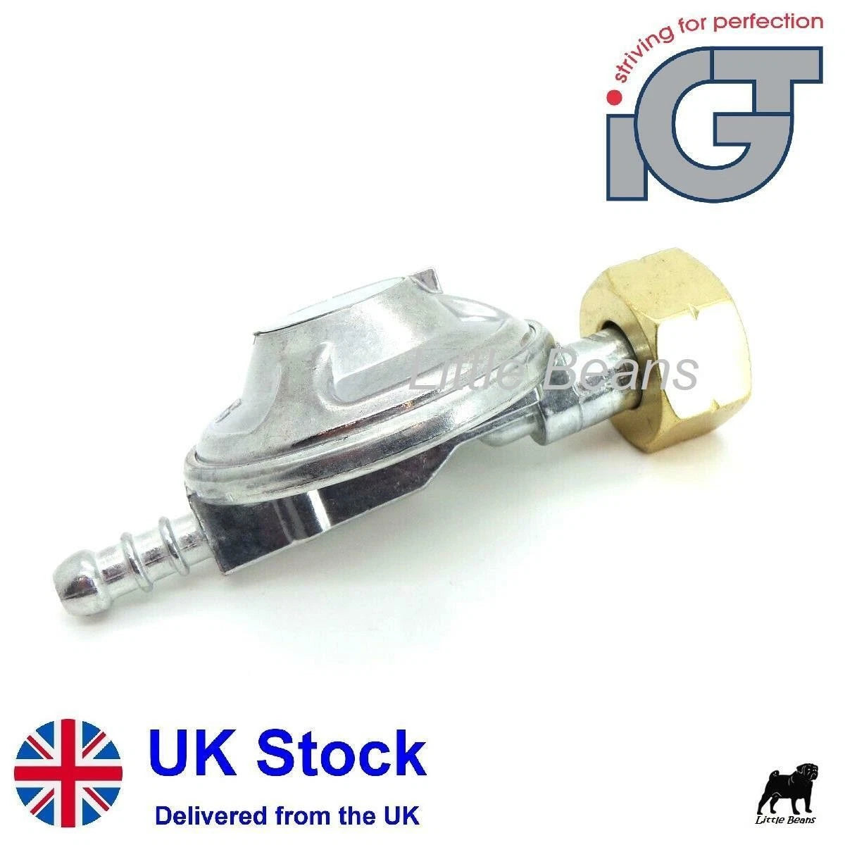 Butane Gas Regulator 28mm for BBQ Camping Caravan (T28BUT)