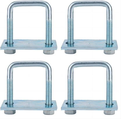 4 Pack Leaf Spring Clamp Kit for (2-5/8" Width x 3-3/4" Long)