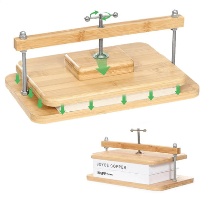 Book Press for Bamboo Binding (11 x 7.9 in)