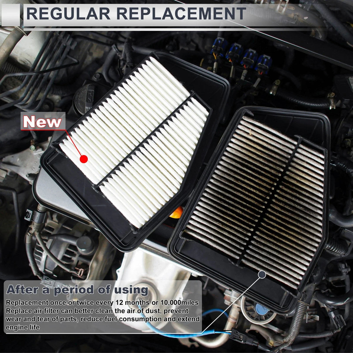 Engine Air Filter No.23279657 for Chevrolet Equinox (2018–2025)