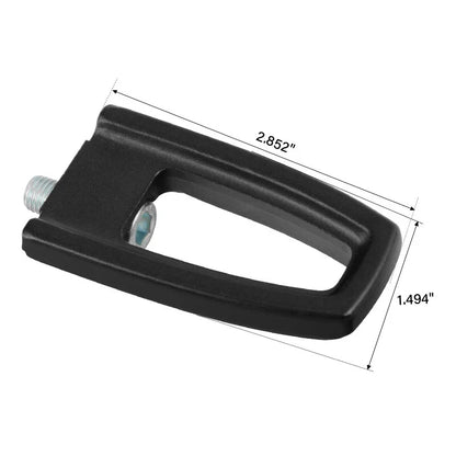 Matte Black Shifter Brake Pedal Lever Pegs for Harley Softail Fat Boy (2018–2024)