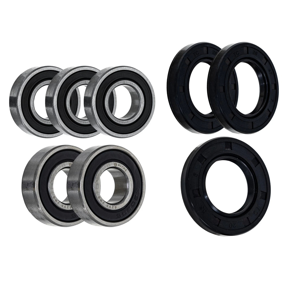 Wheel Bearing Seal Kit for Yamaha YZ250 (MK1008720, 6202-2RS, 6004-2RKQE6)