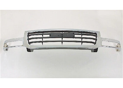 Chrome/Textured Black Grille for GMC Sierra 1500 (2003–2007 Classic) 901-99-9