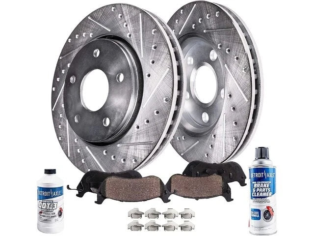 Brake Pad and Rotor Kit for Acura TSX (2011–2014) 17593DQPX
