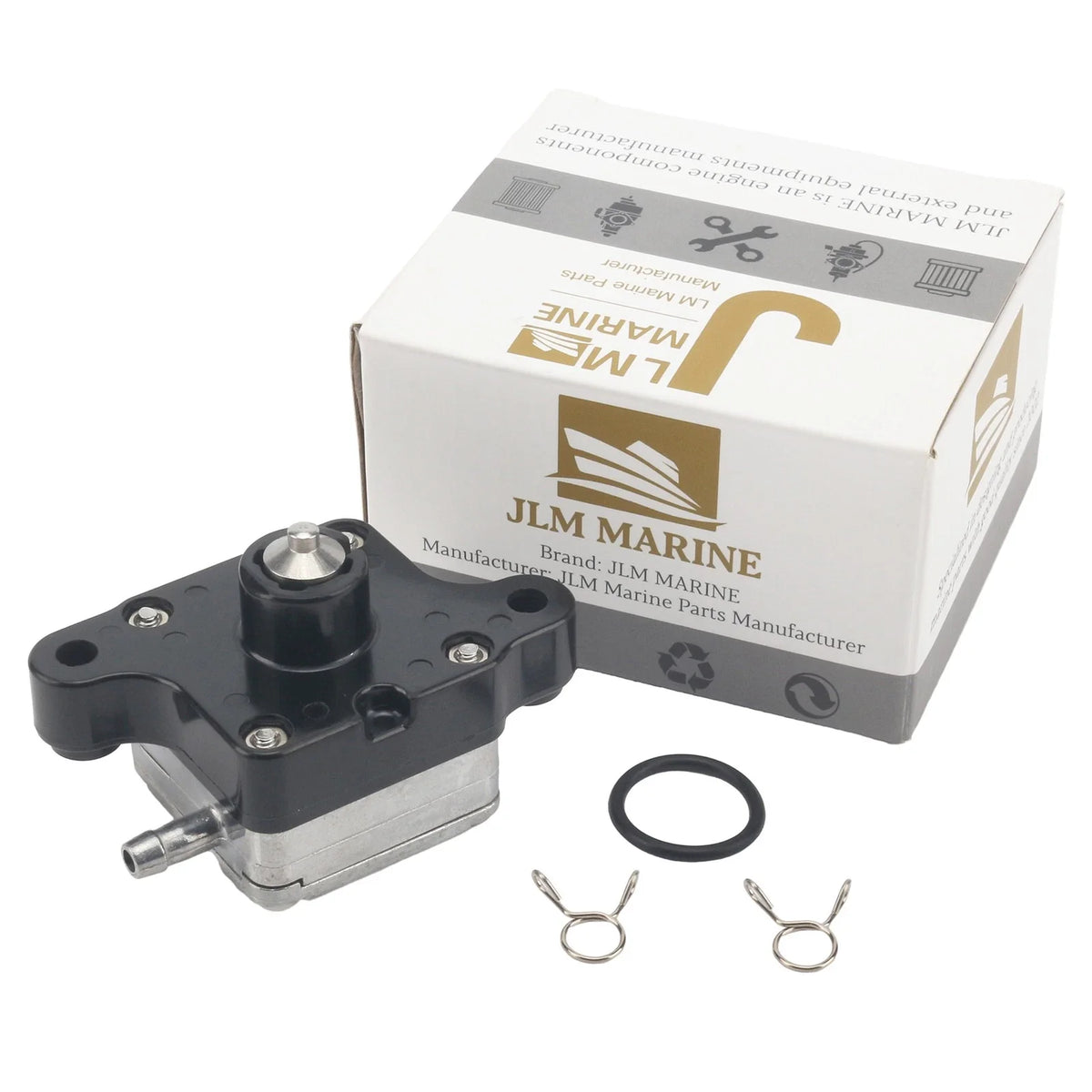 Fuel Pump & O-ring Kit for Yamaha F 6 8 9.9 HP Outboard (4-Stroke) (68T-24410-00)