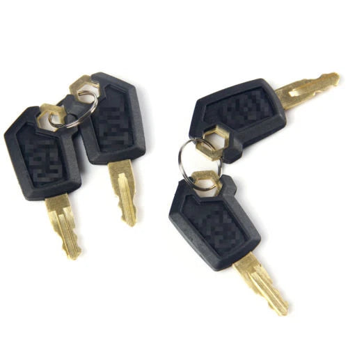 8pc Ignition Key Set for CAT Caterpillar Heavy Equipment (New Style)