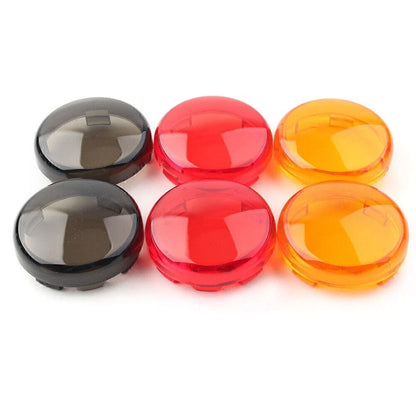 2" Turn Signal Lens Light Amber Cover for Harley Touring Softail Dyna