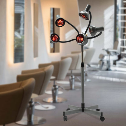 5 Heads Infrared Lamp for Hair Color Processing