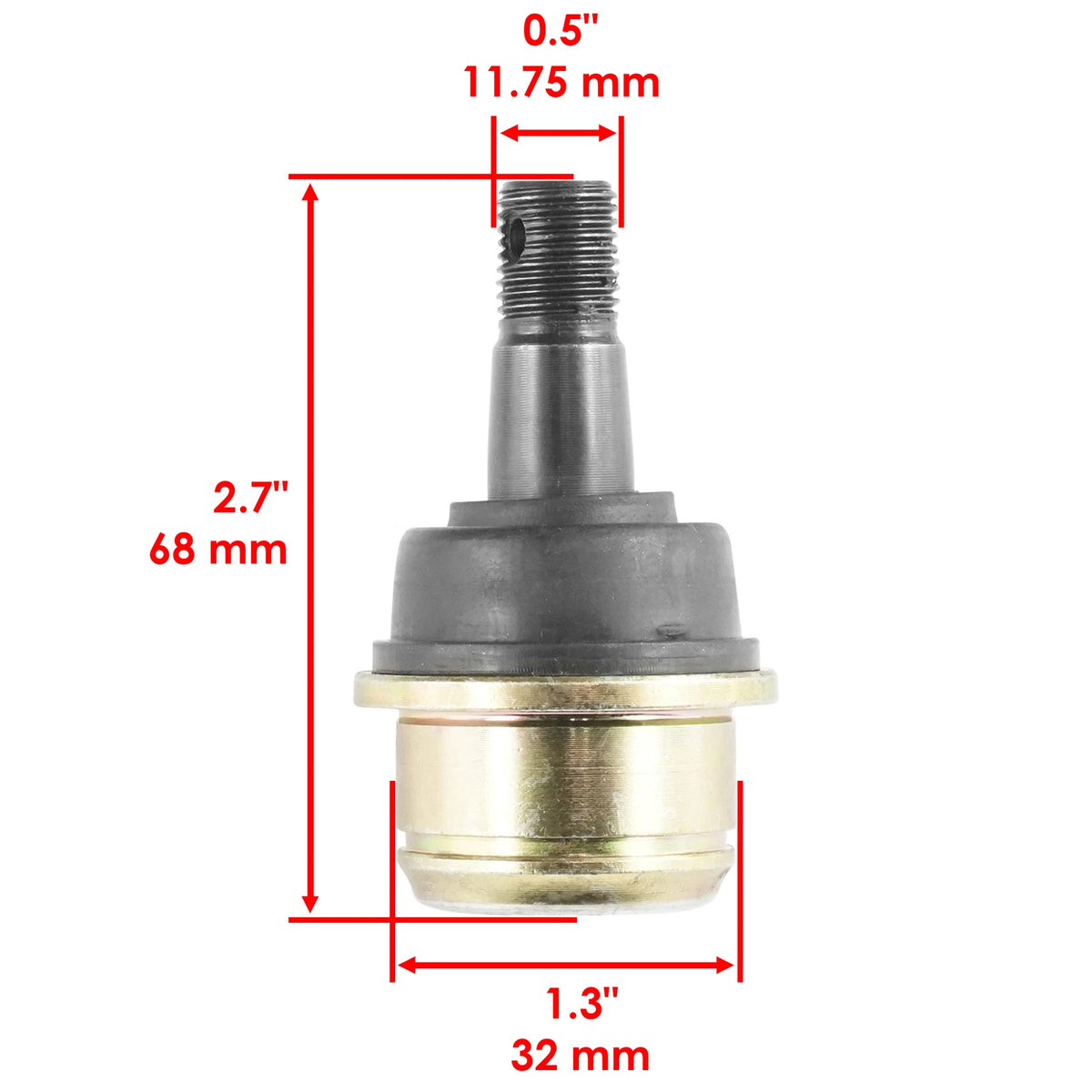 Set of 4 Lower and Upper Ball Joints for Can-Am Renegade 500 (2008–2012) - BJ104