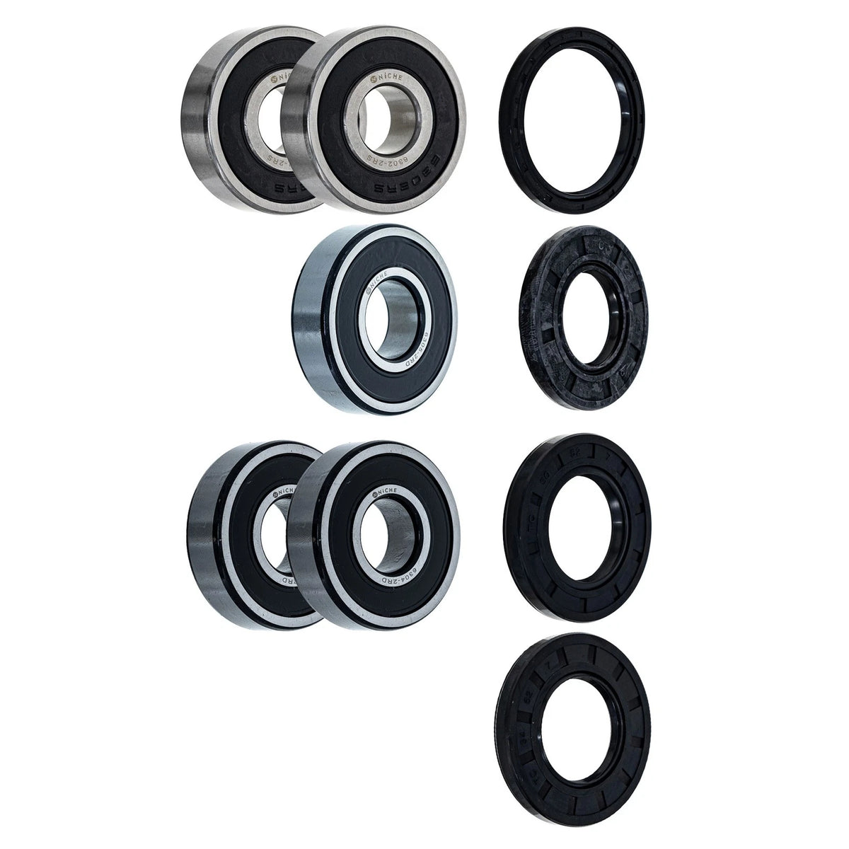 Wheel Bearing Seal Kit for Yamaha V45 Interceptor 700 750 (MK1008511, 6302-2RS)