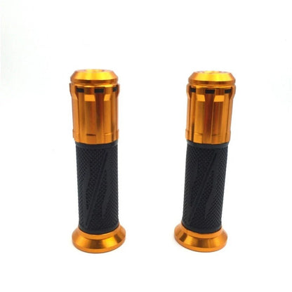 7/8" Light Orange Rubber Handbar Grips for Suzuki B-King GSF1250 Gladius (2007–2017)