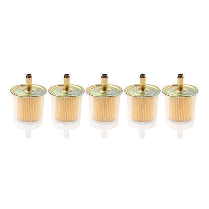 5Pcs 3/8" Inline Gas Fuel Filter for Motorcycle