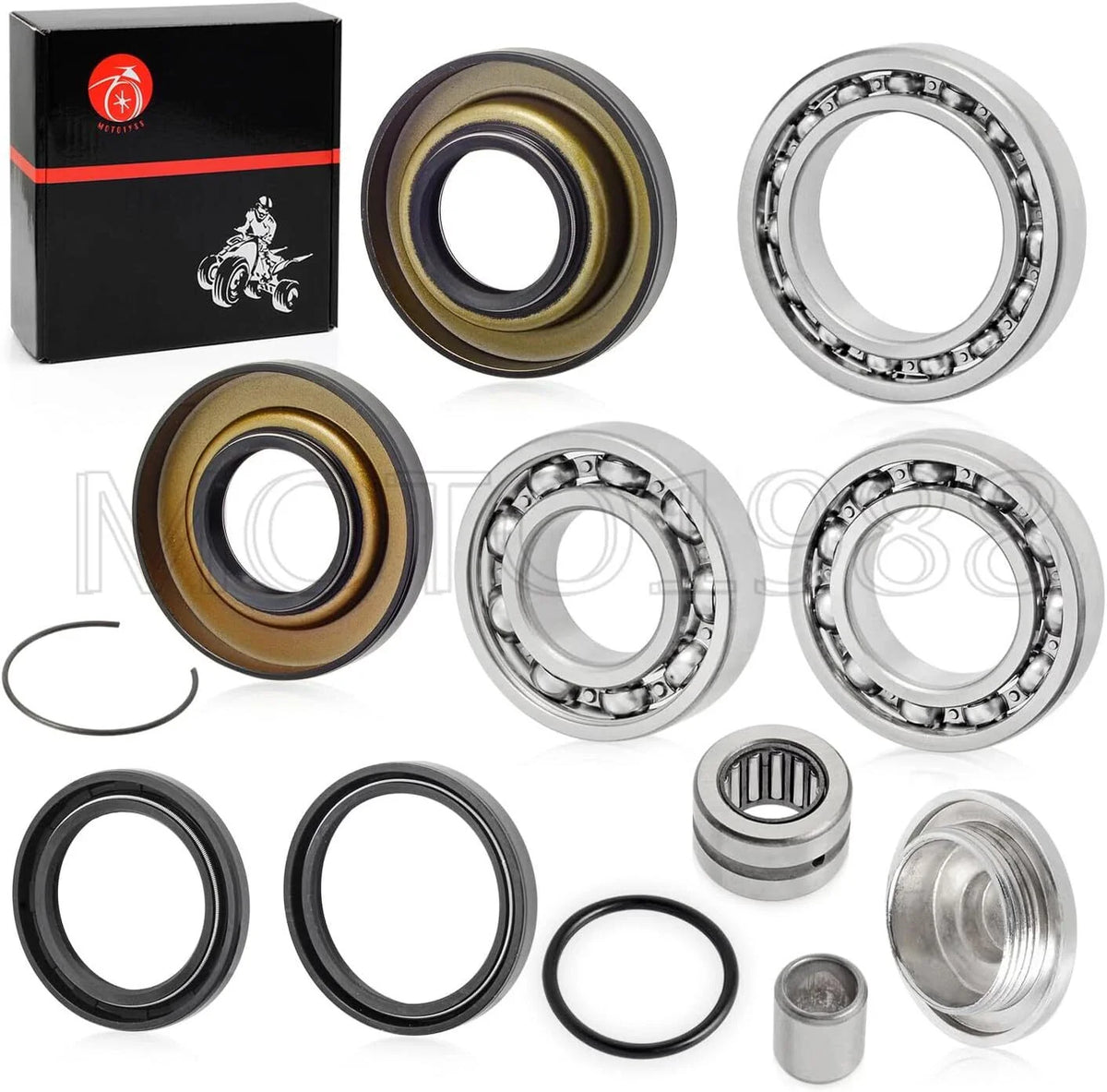 Rear Diff Axle Bearing Seal for Honda Rancher 350 TRX350FE 4x4 ES (2000–2006)