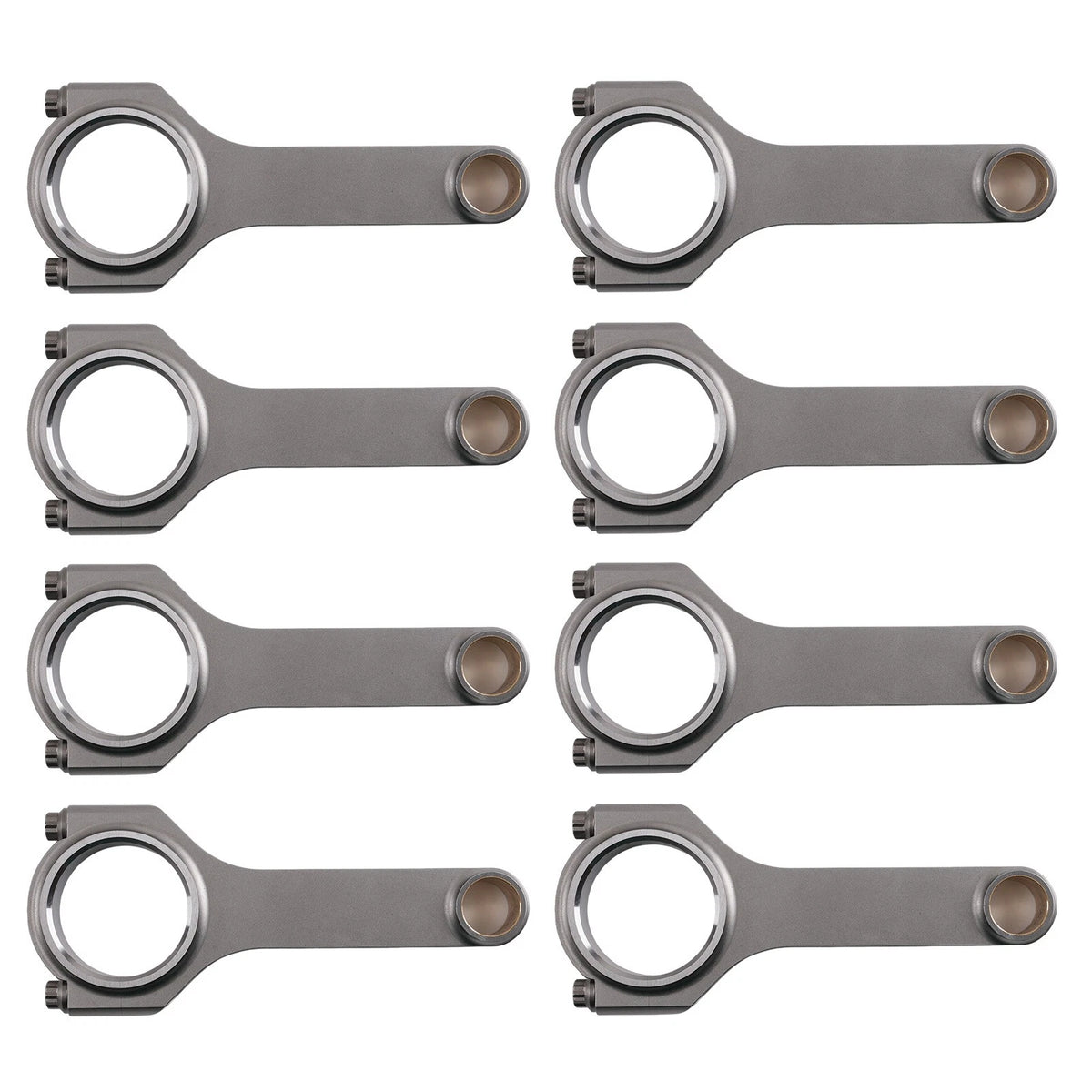 8pcs Forged H-Beam Connecting Rods for GM 396/454/502 (CVZU6Y) 6.385" 2.325" .990"