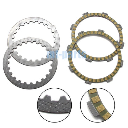 Clutch Friction Plate Kit for Yamaha FS1 1988-1989 (3AV) 598-16321-01 598-16324-00