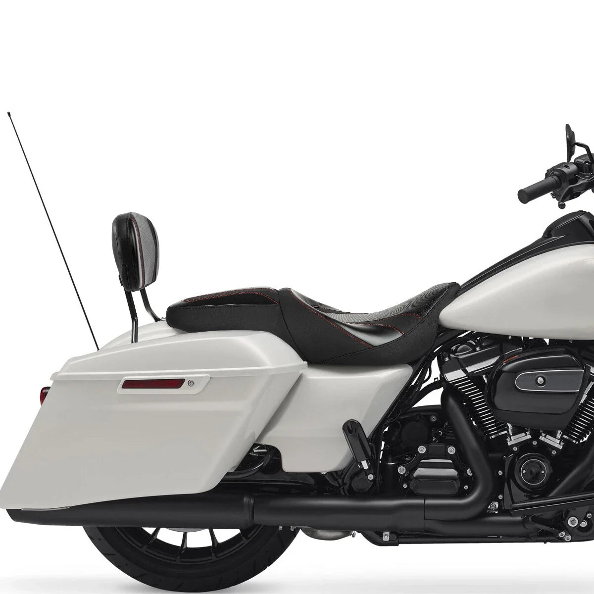 Seat Backrest Pad for Harley Touring Street Glide (2009–2023)
