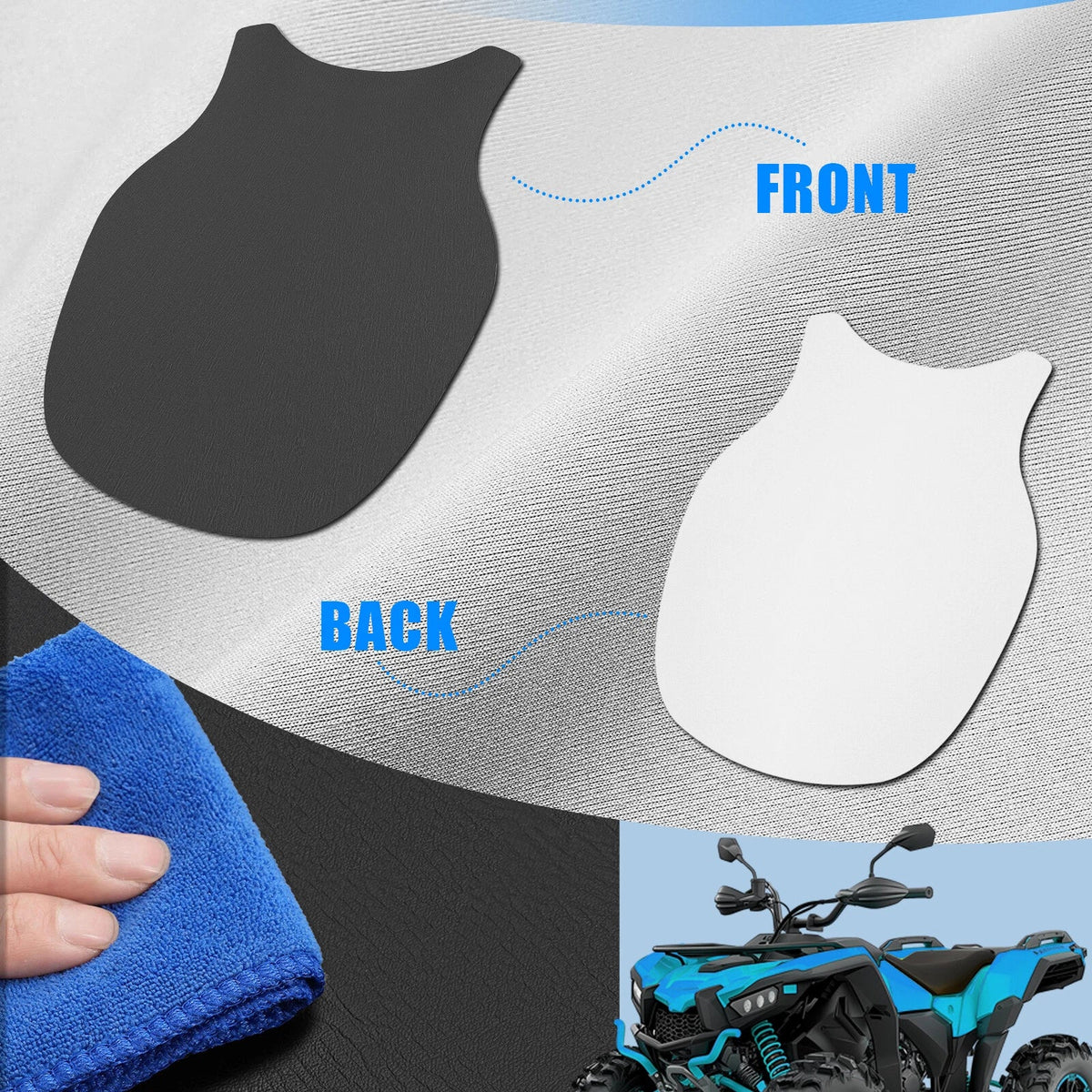 All Weather Black PVC Seat Covers for Can Am Outlander Max (2003–2023)