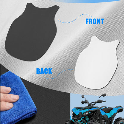All Weather Black PVC Seat Covers for Can Am Outlander Max (2003–2023)