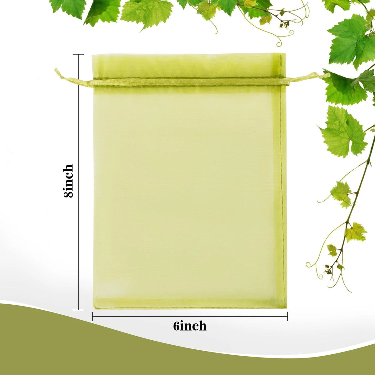 50PCS Fruit Protection Bags for 6x8 (No Part Numbers)