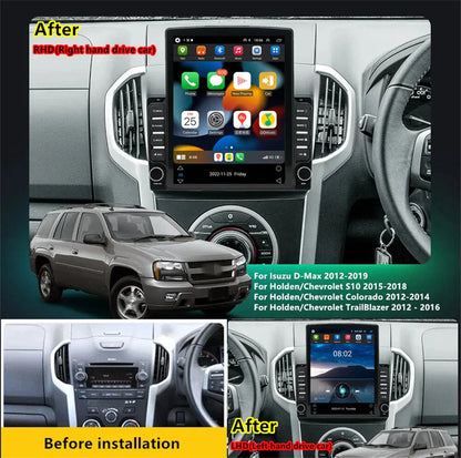 9.7'' Vertical Android 13 Stereo Radio GPS for Chevy Isuzu Holden (2010-2023)