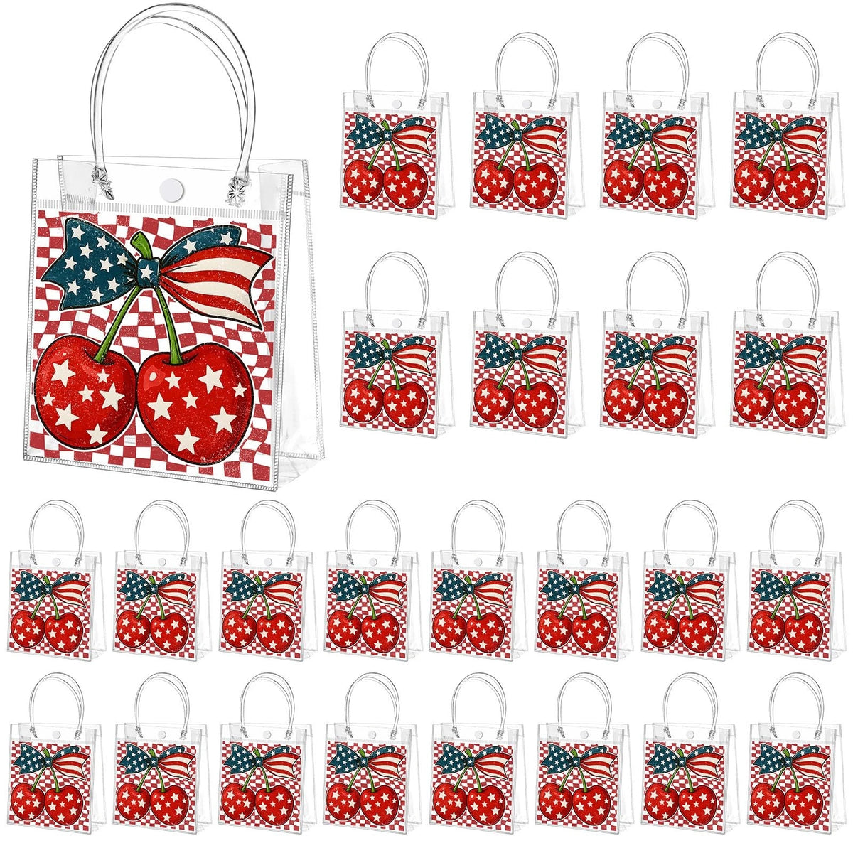 24 Pcs 4th of July Patriotic Gift Set (Multicolor)
