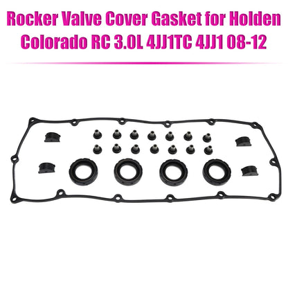 Rocker Valve Cover Gasket for Holden Colorado RC (2008–2012) 4JJ1TC 4JJ1