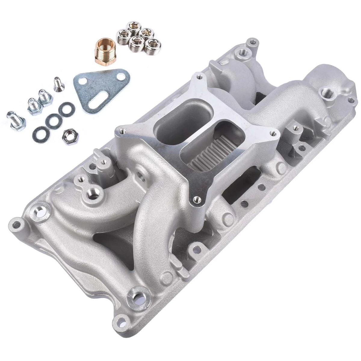Aluminum Dual Plane Intake Manifold for Ford V8 4.3L/260 (1962–2001) #84026 DM-3214