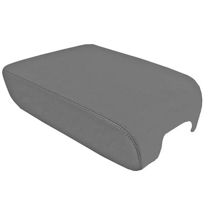 Leather Center Console Armrest Lid Cover for 2007-2013 Toyota Tundra Gray