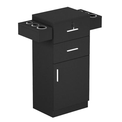 Set of 4 Wall Mount Hair Styling Stations for Salon Spa