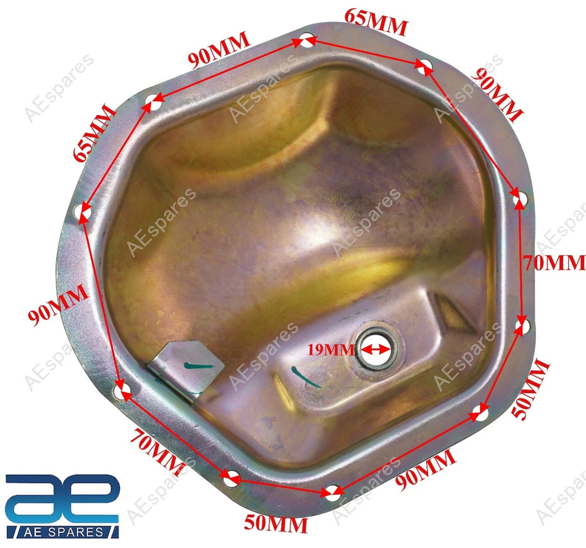 Dana 44 Rear Differential Cover for Willys MB Ford GPW Mahindra Bolero Thar