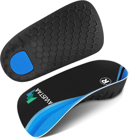 3/4 Orthotic Insoles for Flat Feet Plantar Fasciitis
