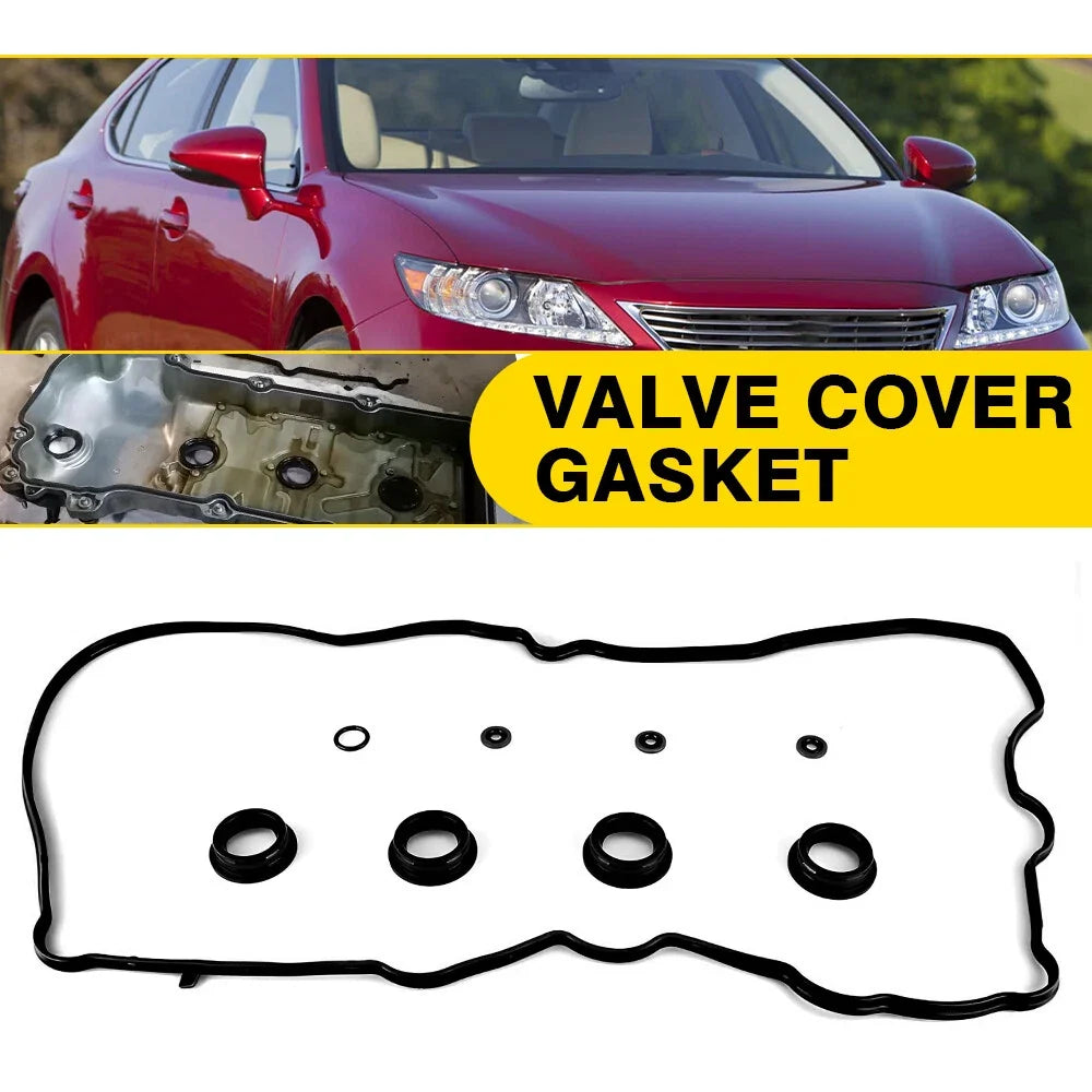 Set of 2 Valve Cover Gaskets for Toyota RAV4 Highlander (2009–2015)