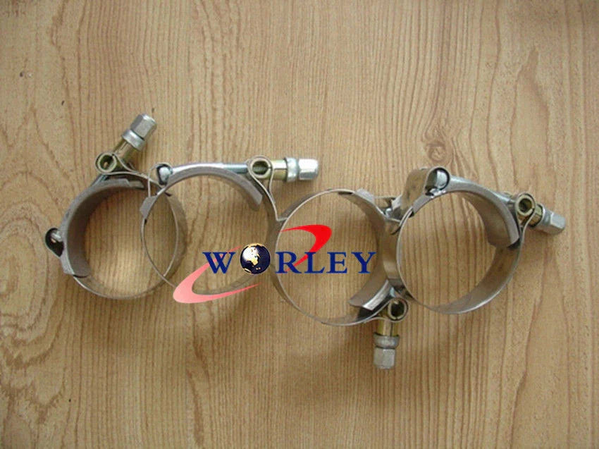 10 x 3" Turbo Pipe Hose Coupler & T-bolt Clamps for Car (79-87)