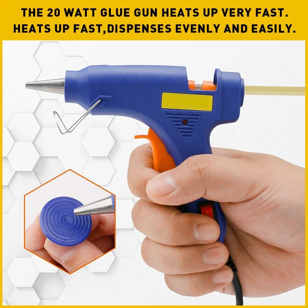 Paintless Dent Repair Kit for All Vehicles (Includes Puller, Glue Gun)