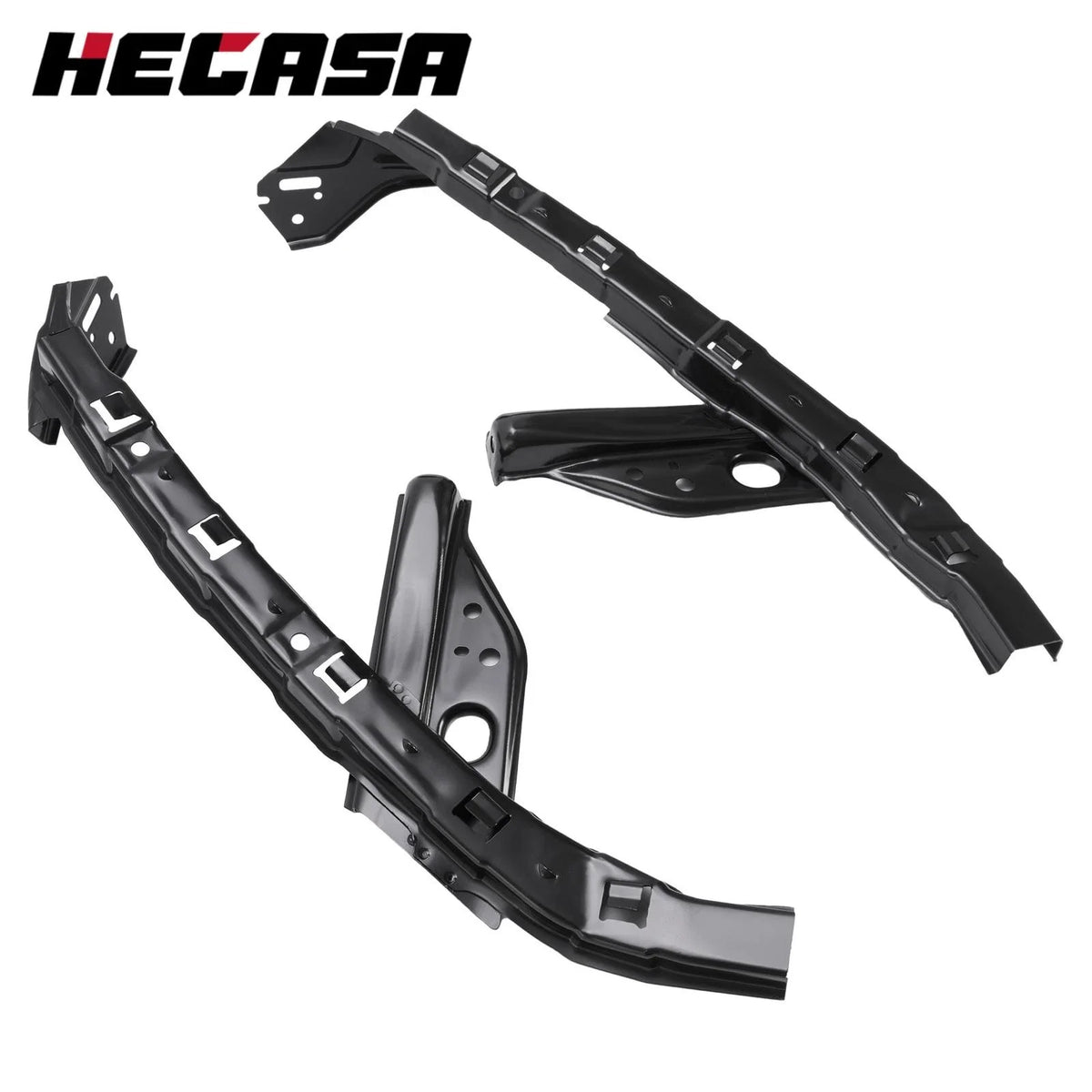 Set of 2 Headlight Bumper Brackets for Honda Civic (2012–2015)
