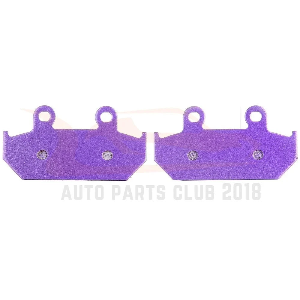 Front & Rear Carbon Fiber Brake Pads for Honda GL1500I Interstate (1993)