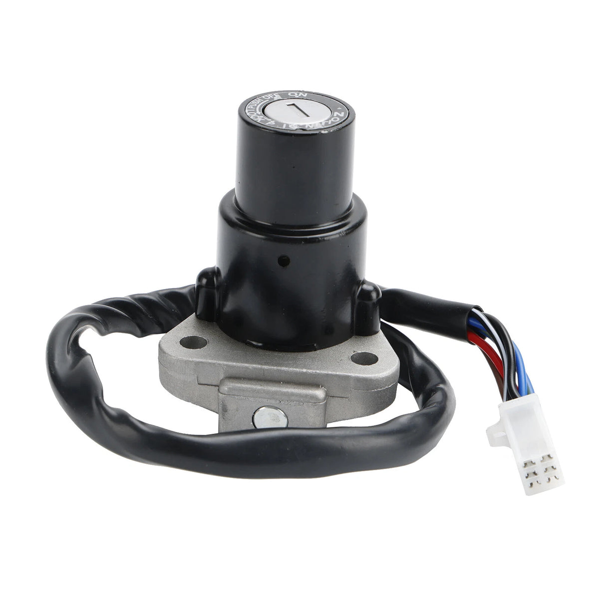 Fuel Tank Cap Ignition Switch Lock Set for Kawasaki KLR650 (1987–2007) 51049-0049, 51049-1077, 51049-0047