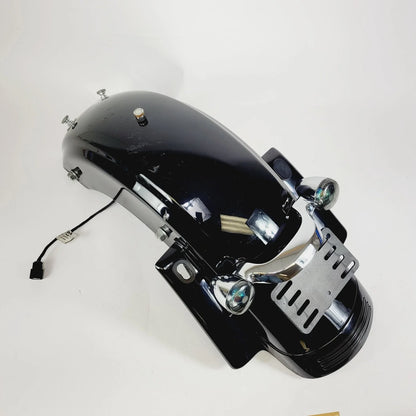Rear Fender with Light for Harley Davidson Touring Road Street Glide (2009–2023)
