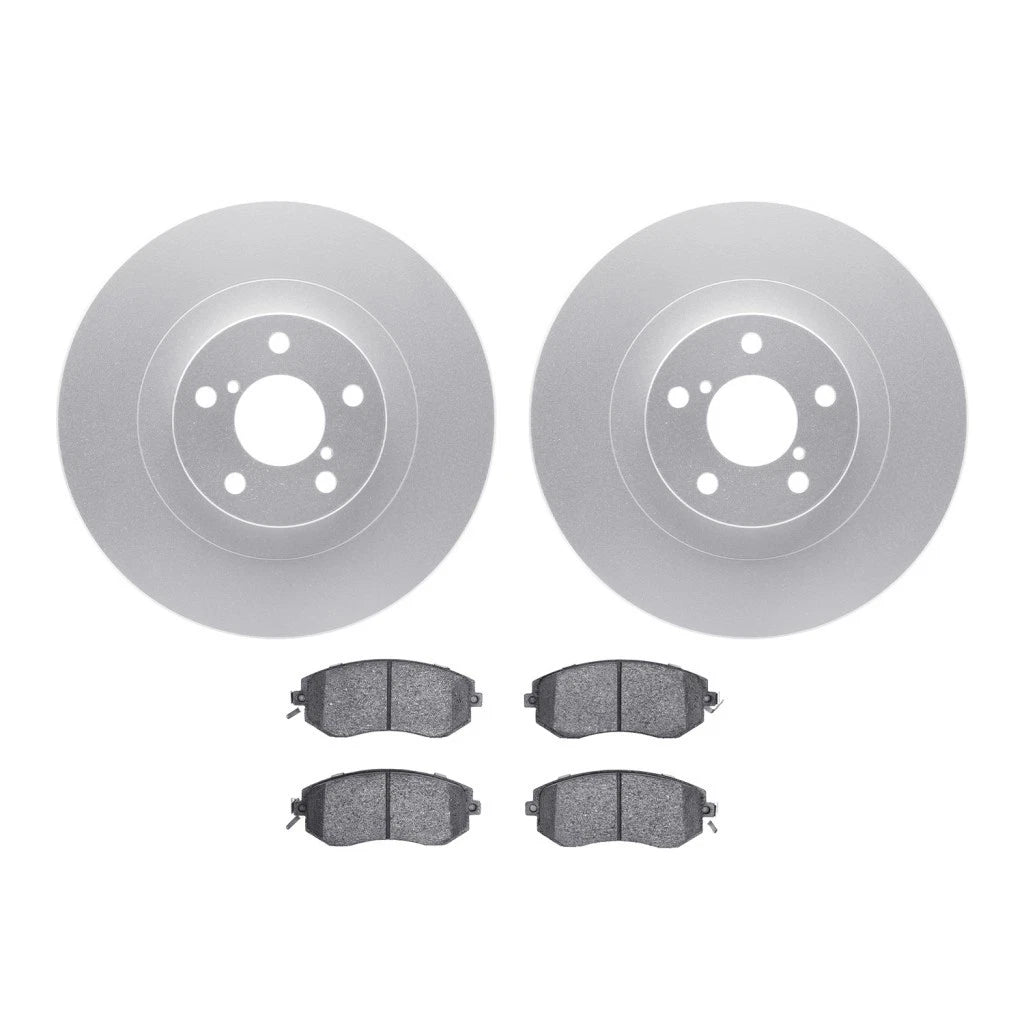 Set of 4 Rotors and Brake Pads for Scion FR-S (2013–2016) ALX-PAU-DF-4512-13079-CLA4