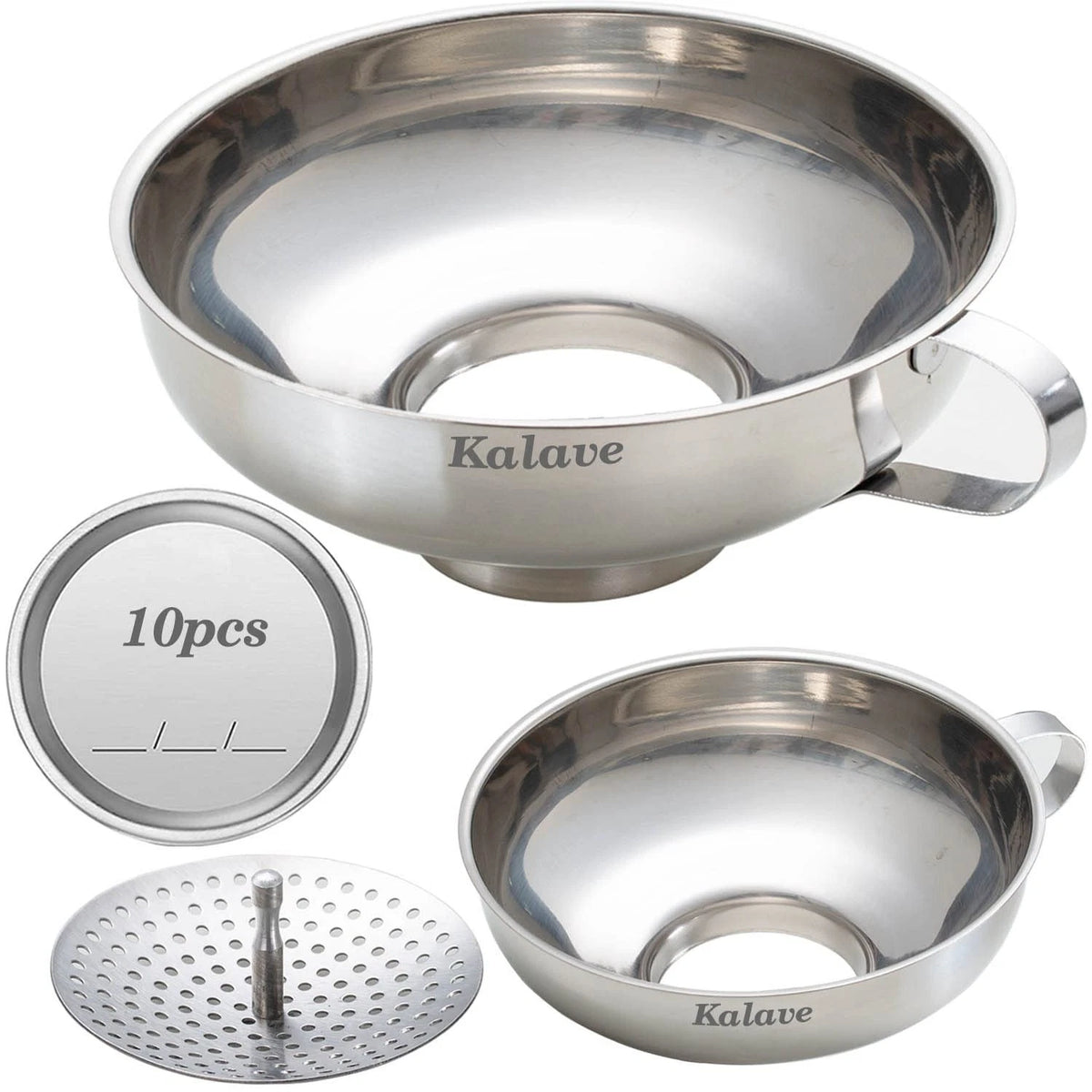 Stainless Steel Canning Funnel for Food Prep