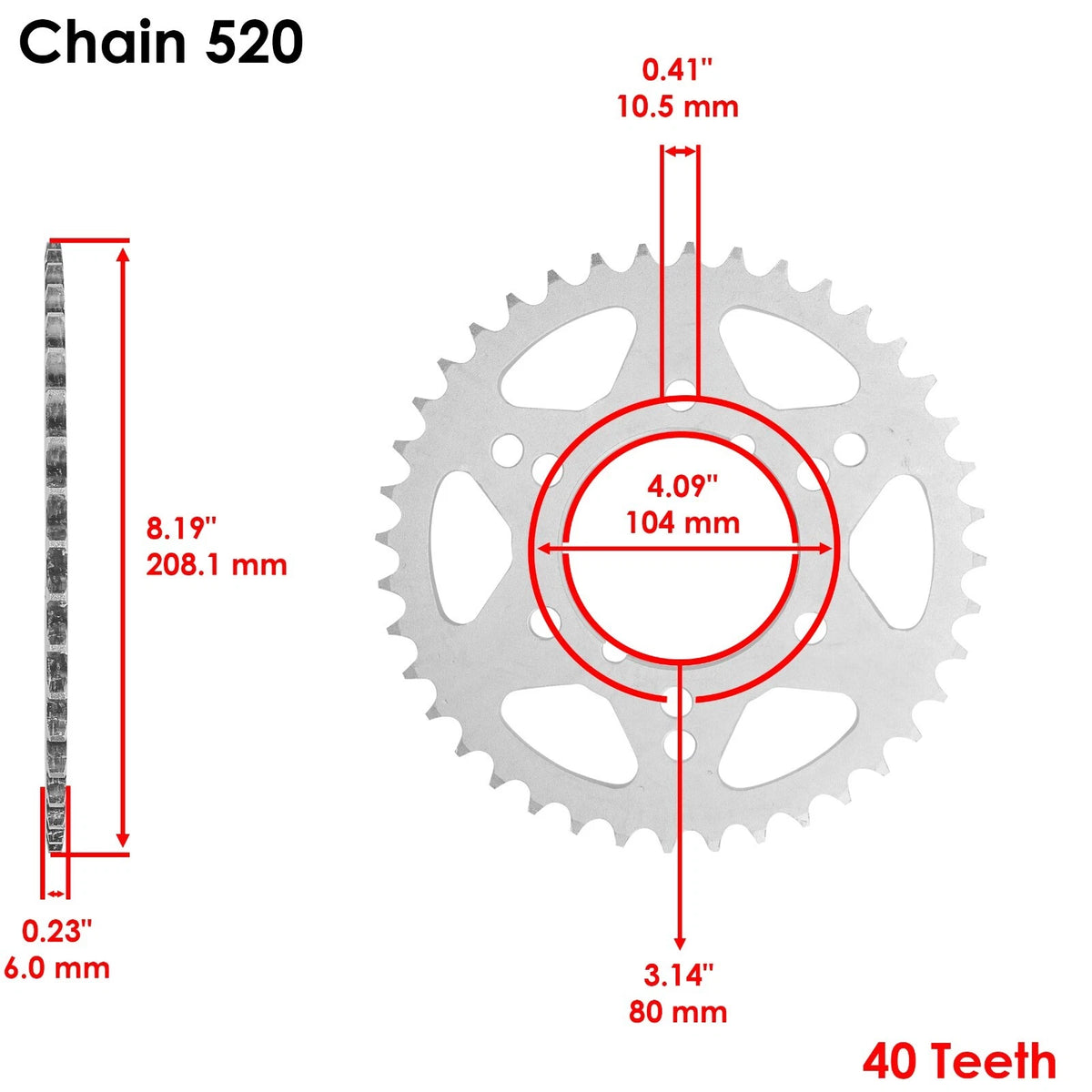Black O-Ring Drive Chain & Sprockets Kit for Kawasaki ZX-6R (1998–2004) EG1604FS111XO