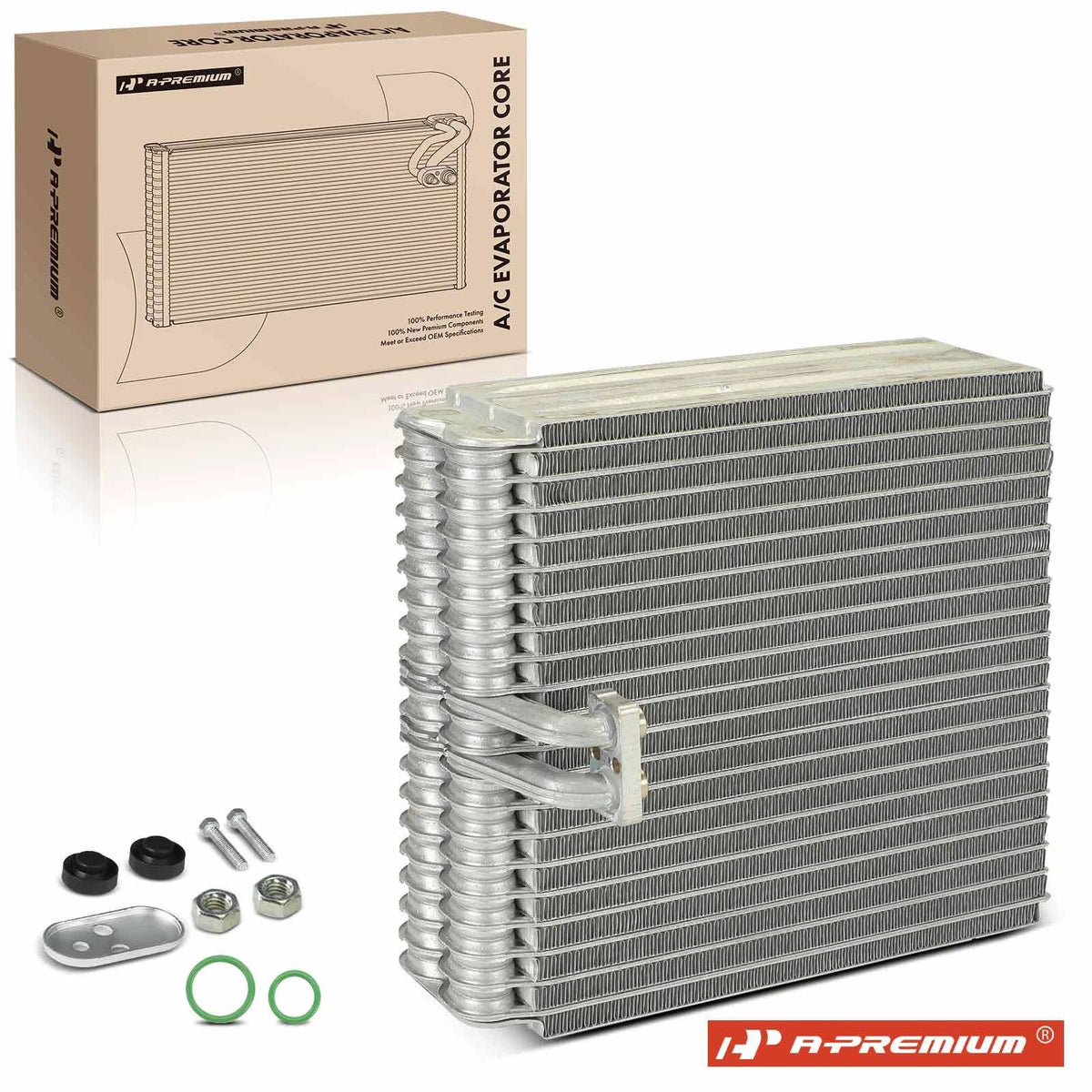 A-Premium A/C Evaporator Core for Toyota Land Cruiser (1991–1993) 4760062, 8850160030, EV60030PFC