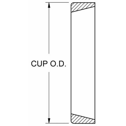 Outer Bearing Race for Wide 5 Hub (Wilwood 370-0315)