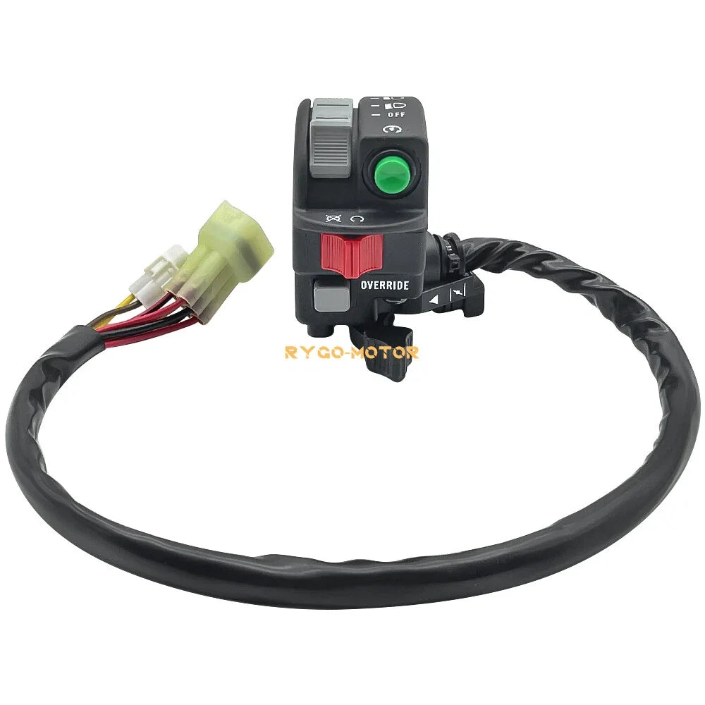 Handlebar Switch Start Stop Headlight for Kawasaki Brute Force 750 (2008–2011)