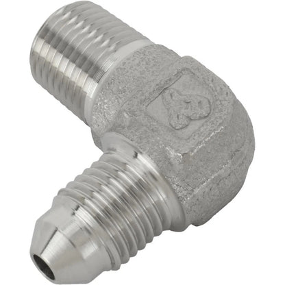90 Degree -3 AN to 1/8 NPT Adapter Fitting for Speedway (6178515)