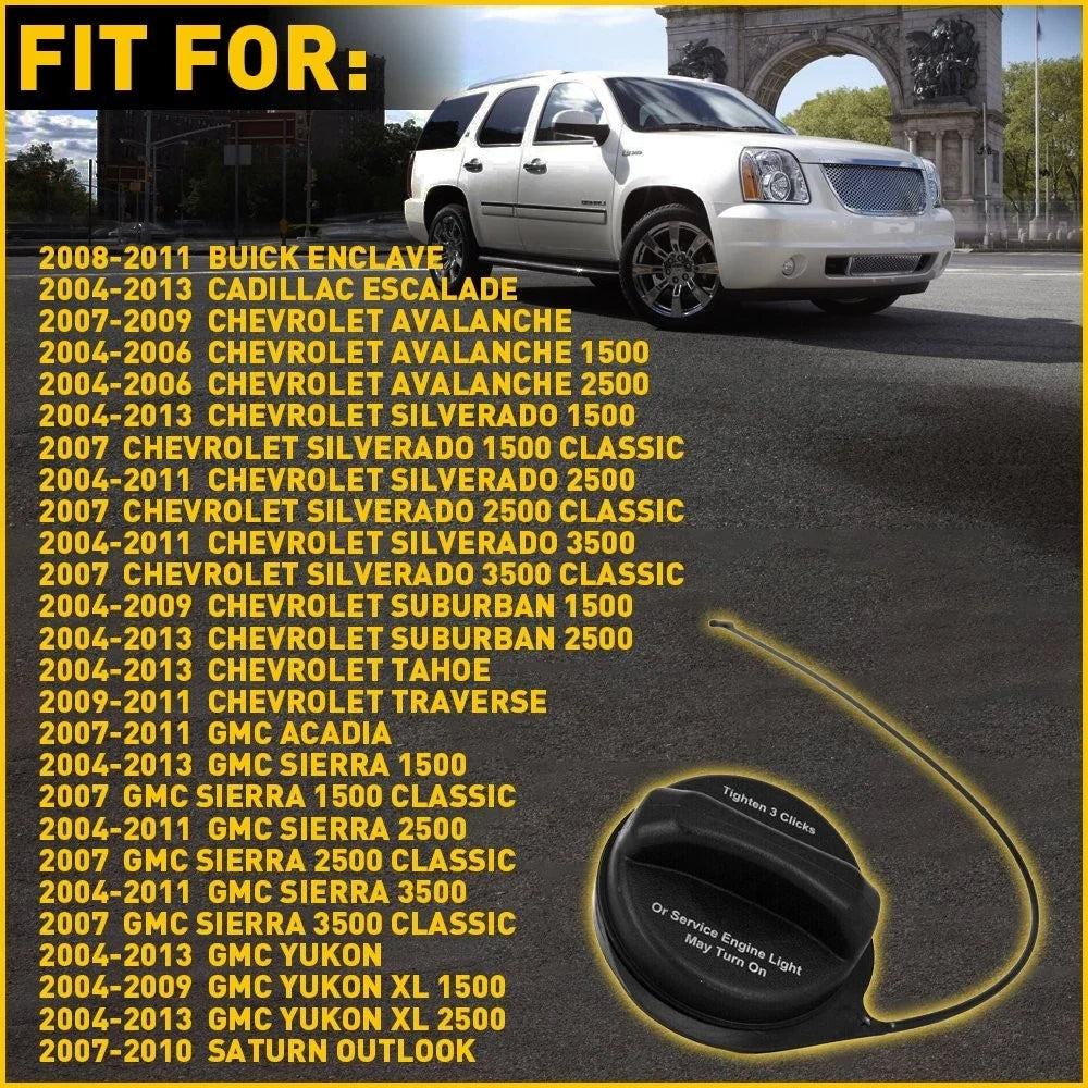 Fuel Tank Door Cover for Chevrolet Avalanche (2007–2009)