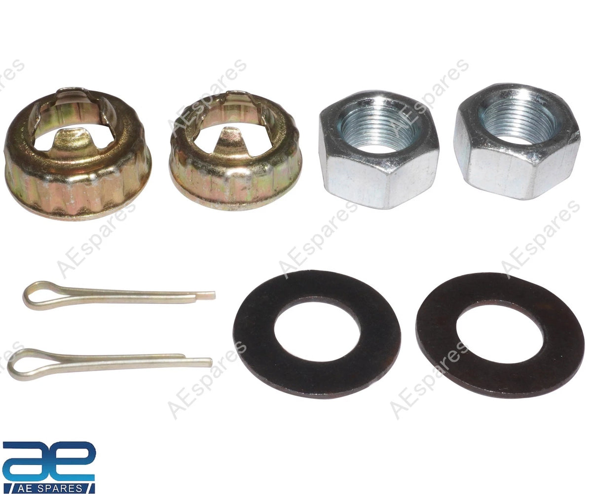Hub Wheel Nut Washer Kit for Vespa LML PX Star Stella (Fits All Years)