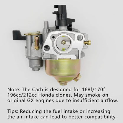 Carburetor for Predator 212cc 224cc 5.5hp 6.5hp 200cc (No Years Specified)