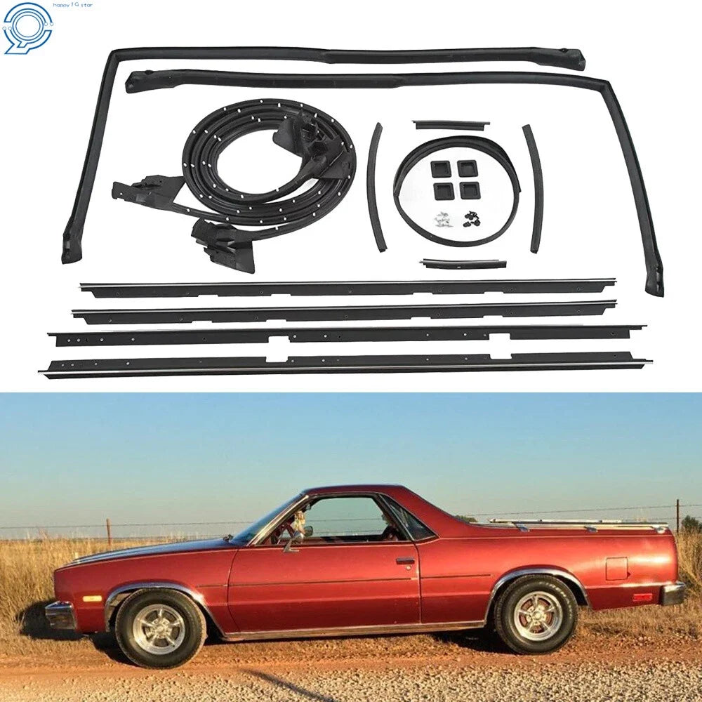 Weatherstripping Seals Kit for GMC Caballero & Chevrolet El Camino (1978–1987)